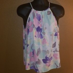 Floral Sleeveless top
